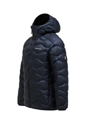 Peak Performance Steppjacke Helium Down Hood Jacket Dunkelblau/Blau/Hellblau
