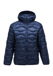 Peak Performance Steppjacke Helium Down Hood Jacket Dunkelblau/Blau/Hellblau