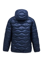 Peak Performance Steppjacke Helium Down Hood Jacket Dunkelblau/Blau/Hellblau