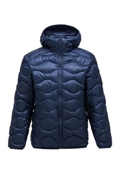 Peak Performance Steppjacke Helium Down Hood Jacket Dunkelblau/Blau/Hellblau