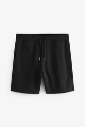Next Sweatshorts Jersey-Shorts aus weichem Material Schwarz