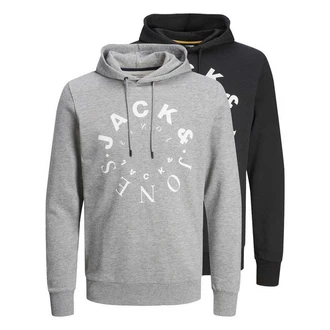 Jack & Jones Sweatshirt Herren Hoodie Warrior 2-tlg