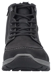 Rieker Winterboots Outdoorschuh Schnürboots Stiefelette mit riekerTEX-Membran Schwarz/Dunkelblau/Dunkelgrau/Grau