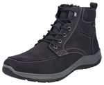 Rieker Winterboots Outdoorschuh Schnürboots Stiefelette mit riekerTEX-Membran Schwarz/Dunkelblau/Dunkelgrau/Grau
