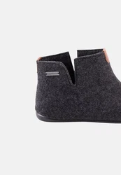 Shepherd Erik Hausschuh Dunkelgrau/Schwarz/Lila/Grau