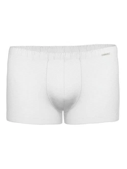 Ammann Boxer Retro Short Cotton & More Weiß/Creme/Grau