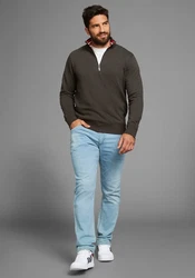 H.I.S Sweatshirt mit Logostickerei 