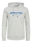 Jack & Jones Kapuzensweatshirt JJALVIS SWEAT HOOD Hellblau/Grau/Blau/Khaki/Hellgrau
