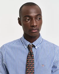 Gant Langarmhemd SLIM POPLIN STRIPE SHIRT blau/college blau