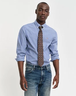 Gant Langarmhemd SLIM POPLIN STRIPE SHIRT Gant Langarmhemd SLIM POPLIN STRIPE SHIRT