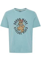 Blend T-Shirt BLEND BHTee Blau/Hellblau