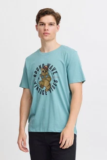 Blend T-Shirt BLEND BHTee Blau/Hellblau Blend T-Shirt BLEND BHTee Blau/Hellblau