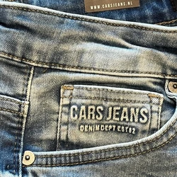 CARS JEANS Slim-fit-Jeans Bates Türkis/Blau/Grau/Dunkelblau/Gold