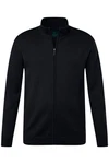 Boston Park Poloshirt Strickjacke Langarm Stehkragen 