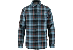 Fjllrven Outdoorhemd Shirt Fjllglim Hellblau/Blau