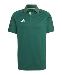 adidas Performance T-Shirt Tiro 23 Competition Poloshirt Grün/Dunkelgrün/Türkis