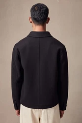Next Kurzjacke Truckerjacke (1-St) Dunkelblau/Schwarz