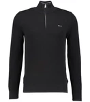 Gant Troyer COTTON PIQUE HALF ZIP Schwarz