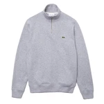 Lacoste Sweatshirt 1/4-Zip Sweater Grau/Hellgrau