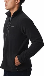 COLUMBIA Funktionsfleecejacke 'Fast Trek II' schwarz / wei