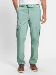Witt Chinohose Cargohose Türkis/Grün/Khaki