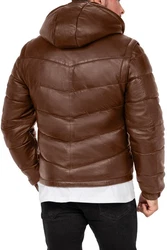 Reichstadt Bomberjacke Herren Echtleder Jacke 22RS32LUX Cognac (22RS32LUX)