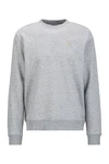 19V69 ITALIA Sweater NICO Klassischer Herren-Pullover Grau/Hellgrau