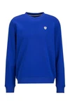 19V69 ITALIA Sweater NICO Klassischer Herren-Pullover Blau/Dunkelblau