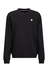19V69 ITALIA Sweater NICO Klassischer Herren-Pullover Schwarz/Blau/Grün