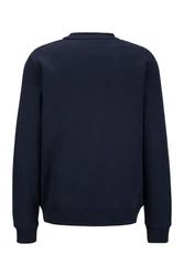 19V69 ITALIA Sweater NICO Klassischer Herren-Pullover Dunkelblau/Blau