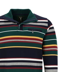Hajo Sweatshirt Längsrippe Mehrfarbig