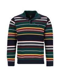 Hajo Sweatshirt Längsrippe Mehrfarbig