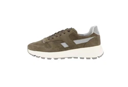 JOOP! Herren Sneaker Velluto New Hannis Sneaker Dunkelgrün/Khaki/Beige/Braun