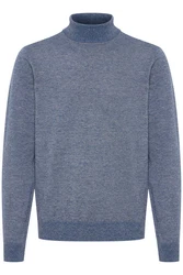 Blend Strickpullover Bruton taubenblau