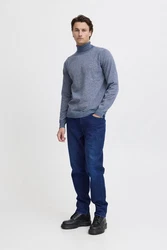 Blend Strickpullover Bruton taubenblau