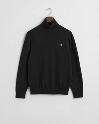 Gant Pullover CLASSIC COTTON ROLLERNECK Schwarz