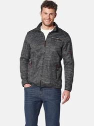 Babista Fleecejacke Sweatjacke Strickfleecejacke LOTTIRAGI blau