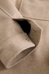 Next Kurzjacke Truckerjacke (1-St) Beige/Khaki/Braun