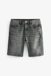 Next Jeansshorts Skinny Fit mit Stretch Dunkelgrau/Grau/Hellgrau