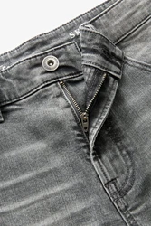 Next Jeansshorts Skinny Fit mit Stretch Dunkelgrau/Grau/Hellgrau