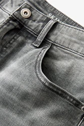 Next Jeansshorts Skinny Fit mit Stretch Dunkelgrau/Grau/Hellgrau