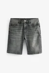 Next Jeansshorts Skinny Fit mit Stretch Dunkelgrau/Grau/Hellgrau