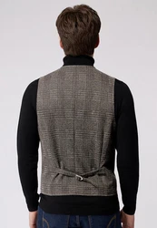 Roy Robson Anzugweste Slim Fit Grau/Dunkelgrau/Hellgrau/Braun