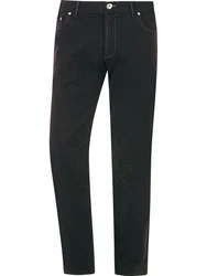 Jan Vanderstorm 5-Pocket Hose SKANNI Schwarz/Khaki/Dunkelgrau