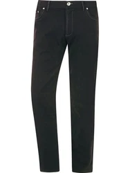 Jan Vanderstorm 5-Pocket Hose SKANNI Schwarz/Khaki/Dunkelgrau