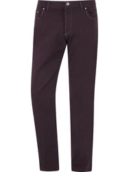 Jan Vanderstorm 5-Pocket Hose RALUNDE Dunkelrot/Lila/Bordeaux/Rosa