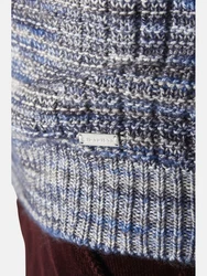 Babista Rundhalspullover ALESSINO blau/mehrfarbig