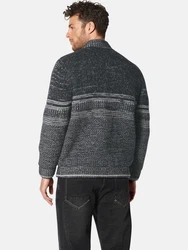 Babista Strickjacke CANTINOLE dunkelgrau melange