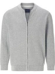Babista Strickjacke VELENTTO Grau/Hellgrau
