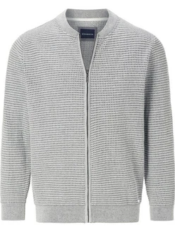 Babista Strickjacke VELENTTO Grau/Hellgrau